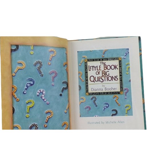 The Little Book of Big Questions by Diana Booger Hallmark Gift Book E15 - Picture 3 of 7
